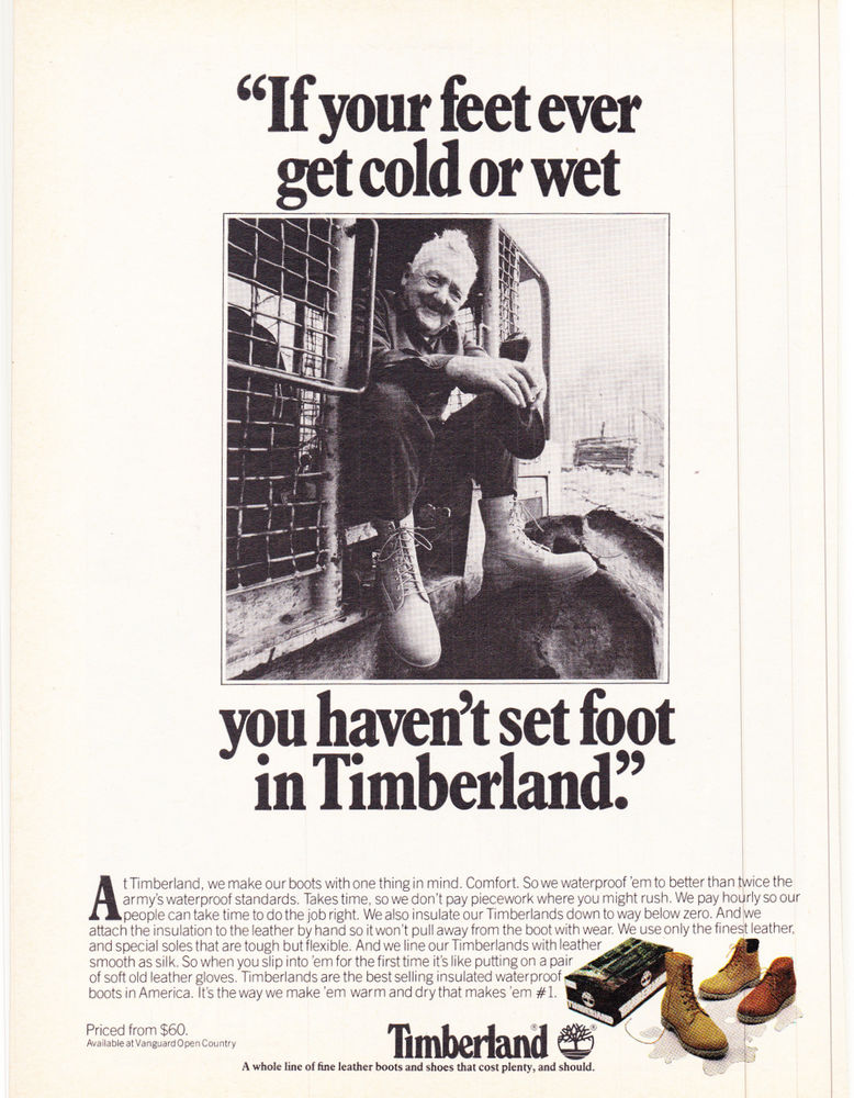Timberland Ad